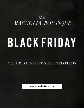 Black Friday Chalkboard