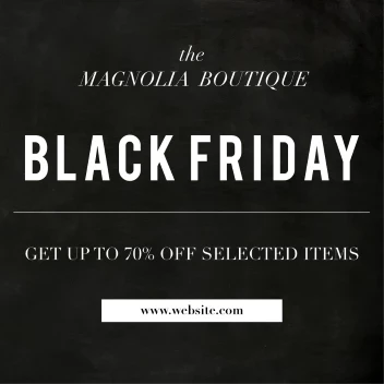 Black Friday Chalkboard