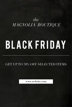 Black Friday Chalkboard