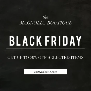 Black Friday Chalkboard