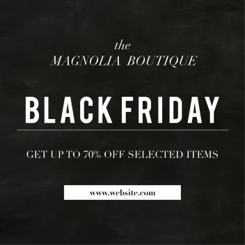 Black Friday Chalkboard