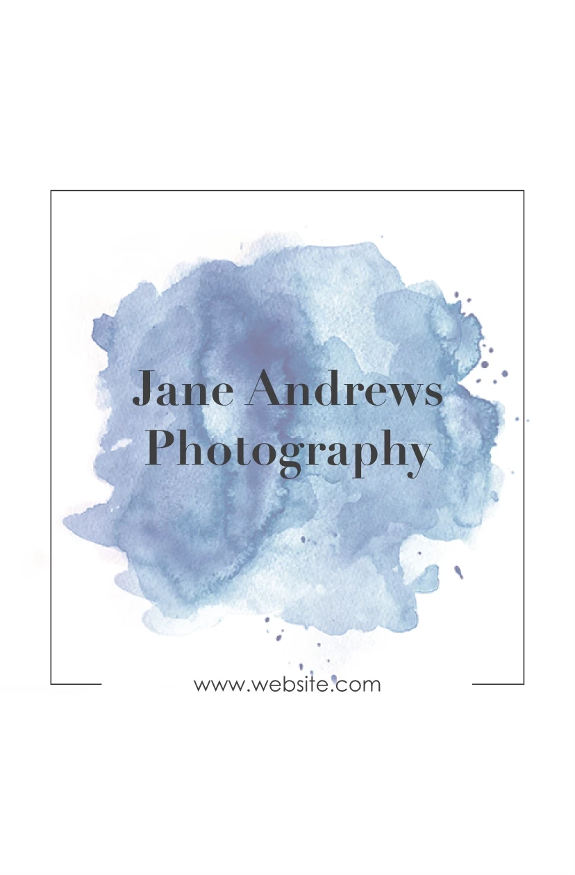 Blue Watercolor