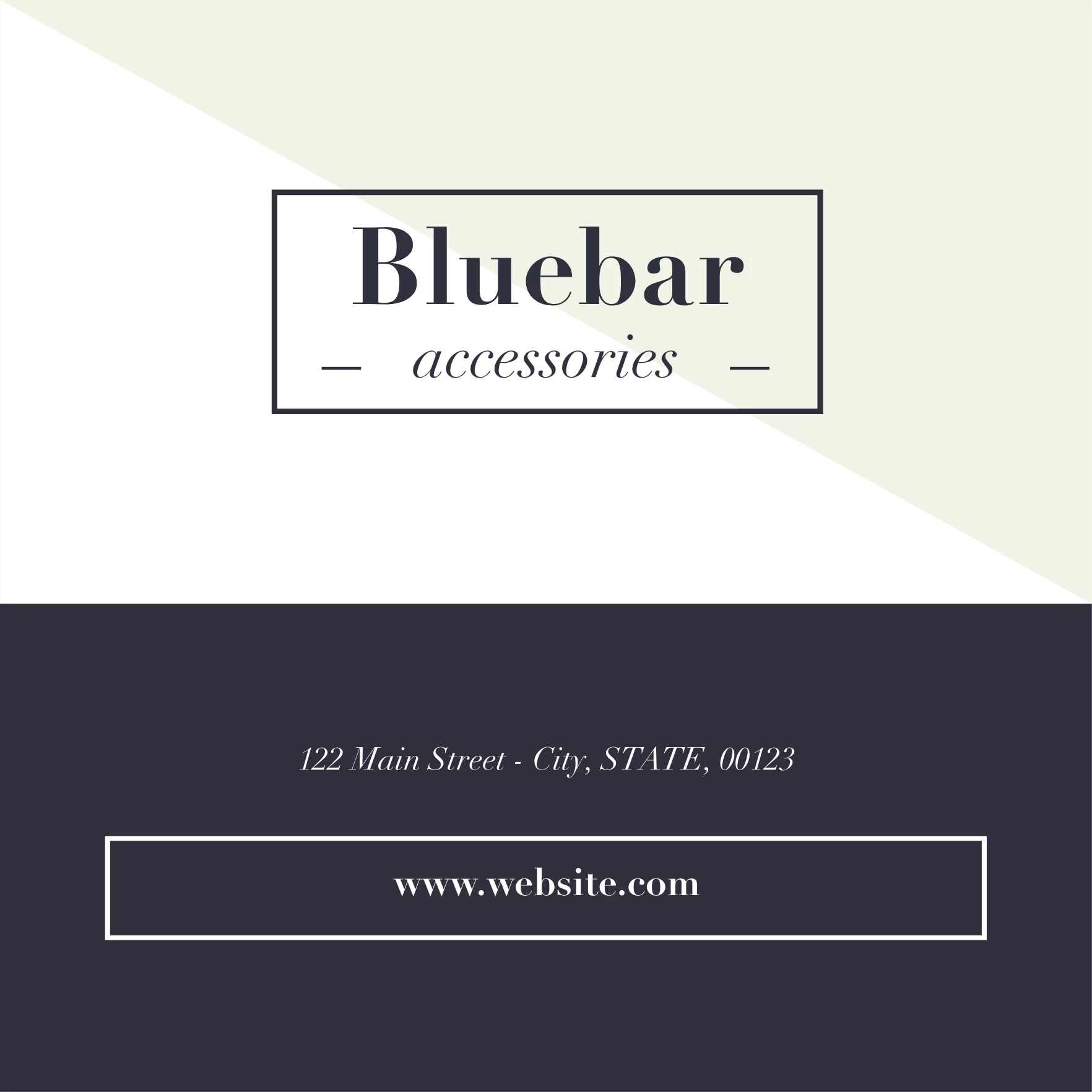 Classic Navy Blue