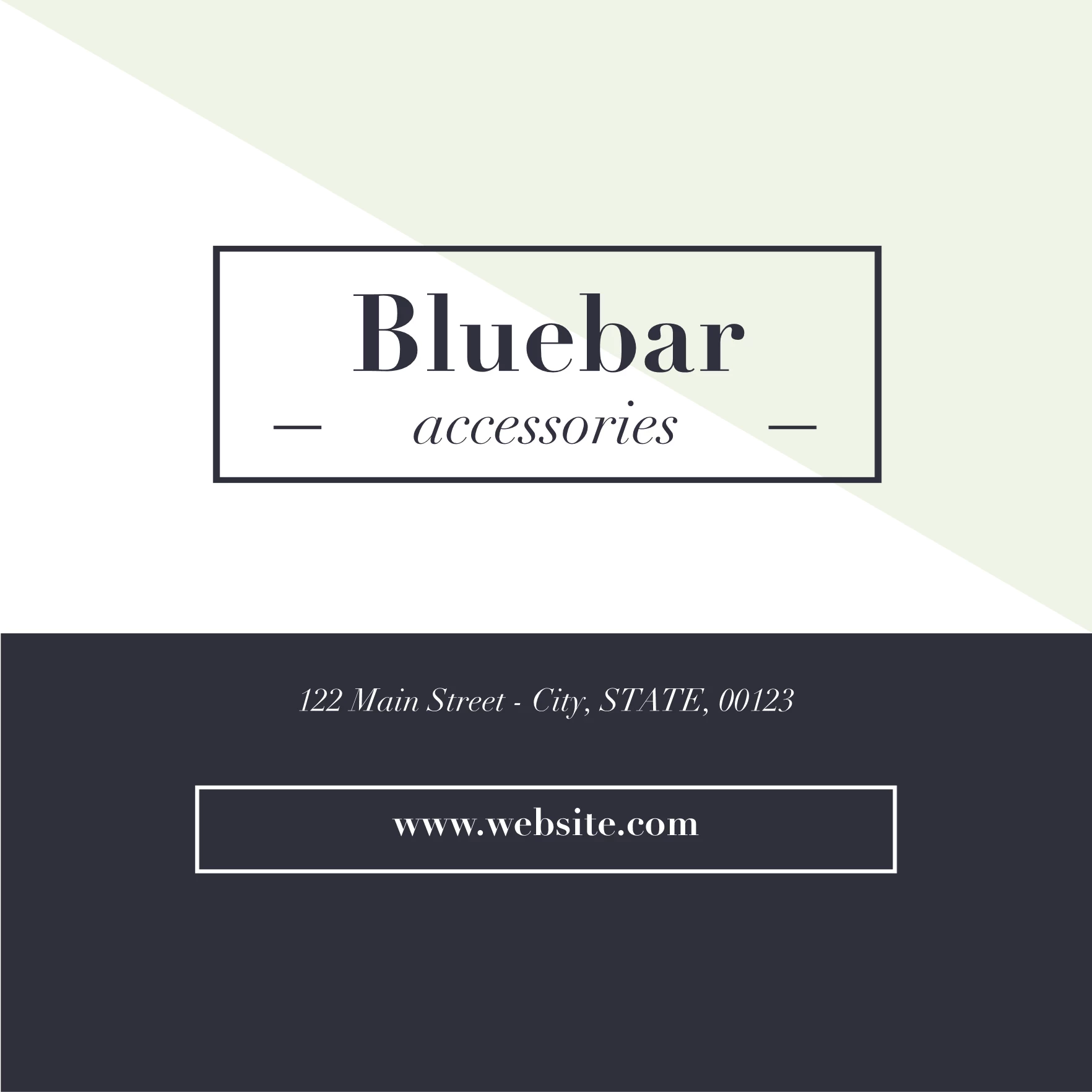 Classic Navy Blue