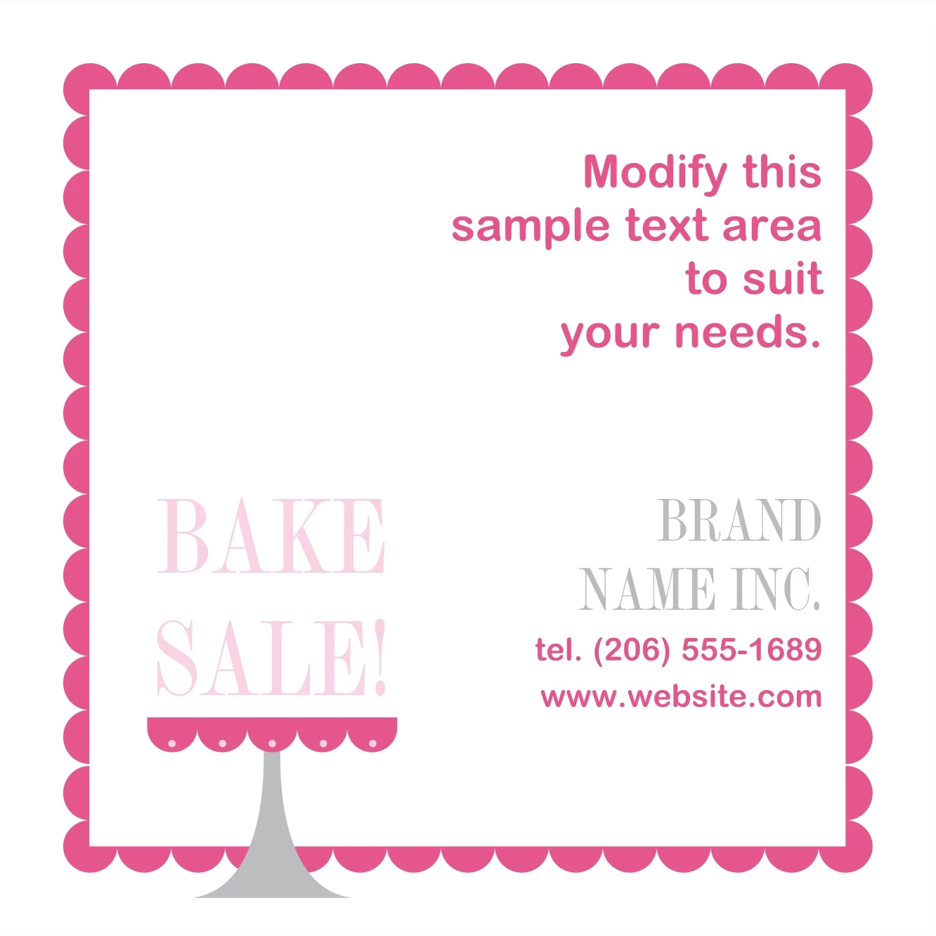 Bake Sale