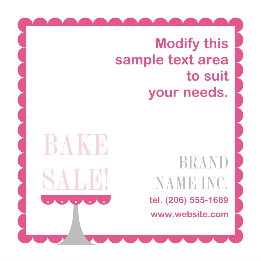 Bake Sale