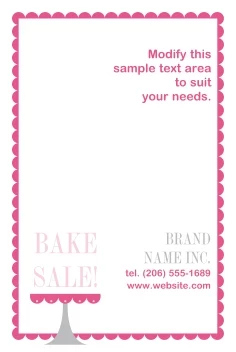 Bake Sale