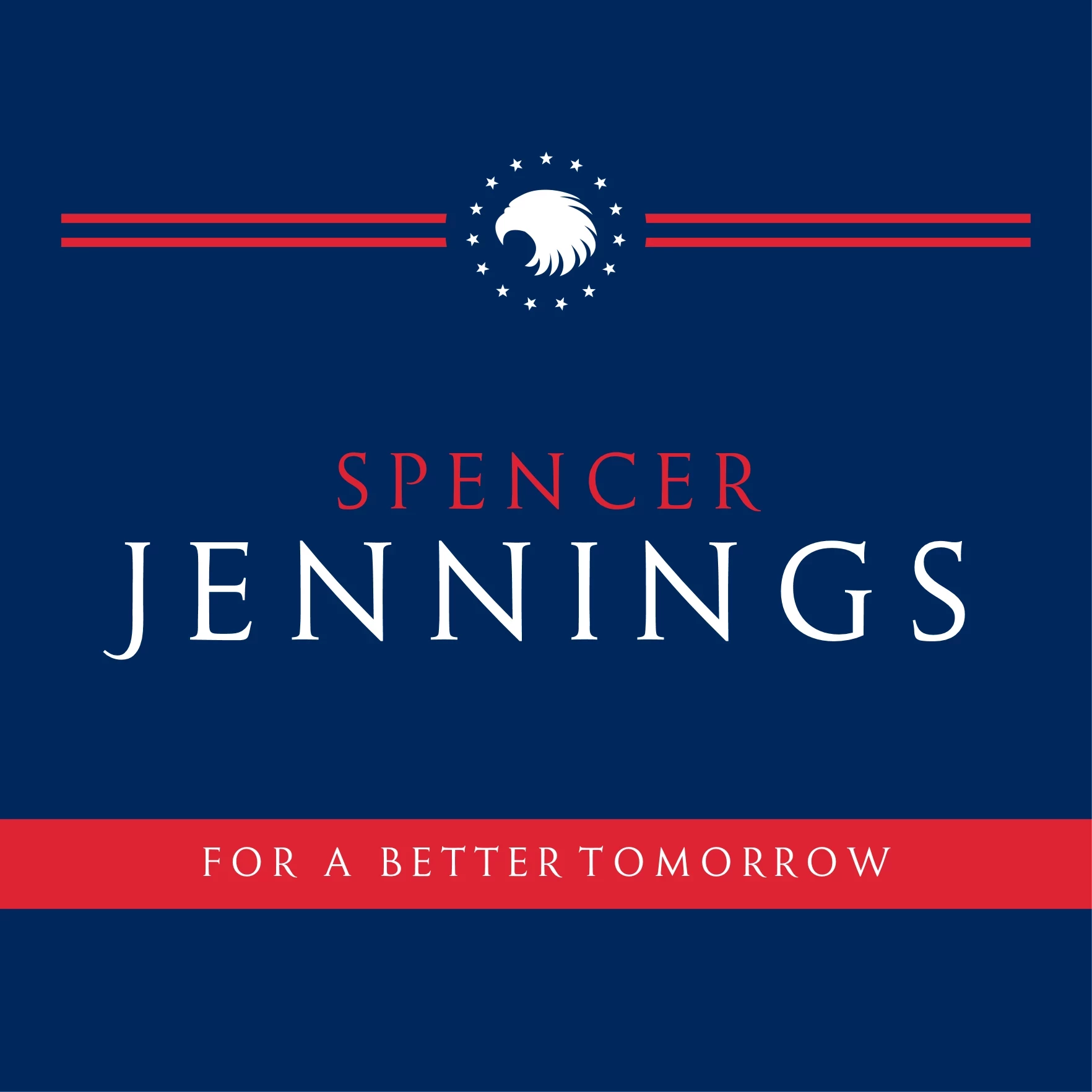 Eagle In Circle of Stars