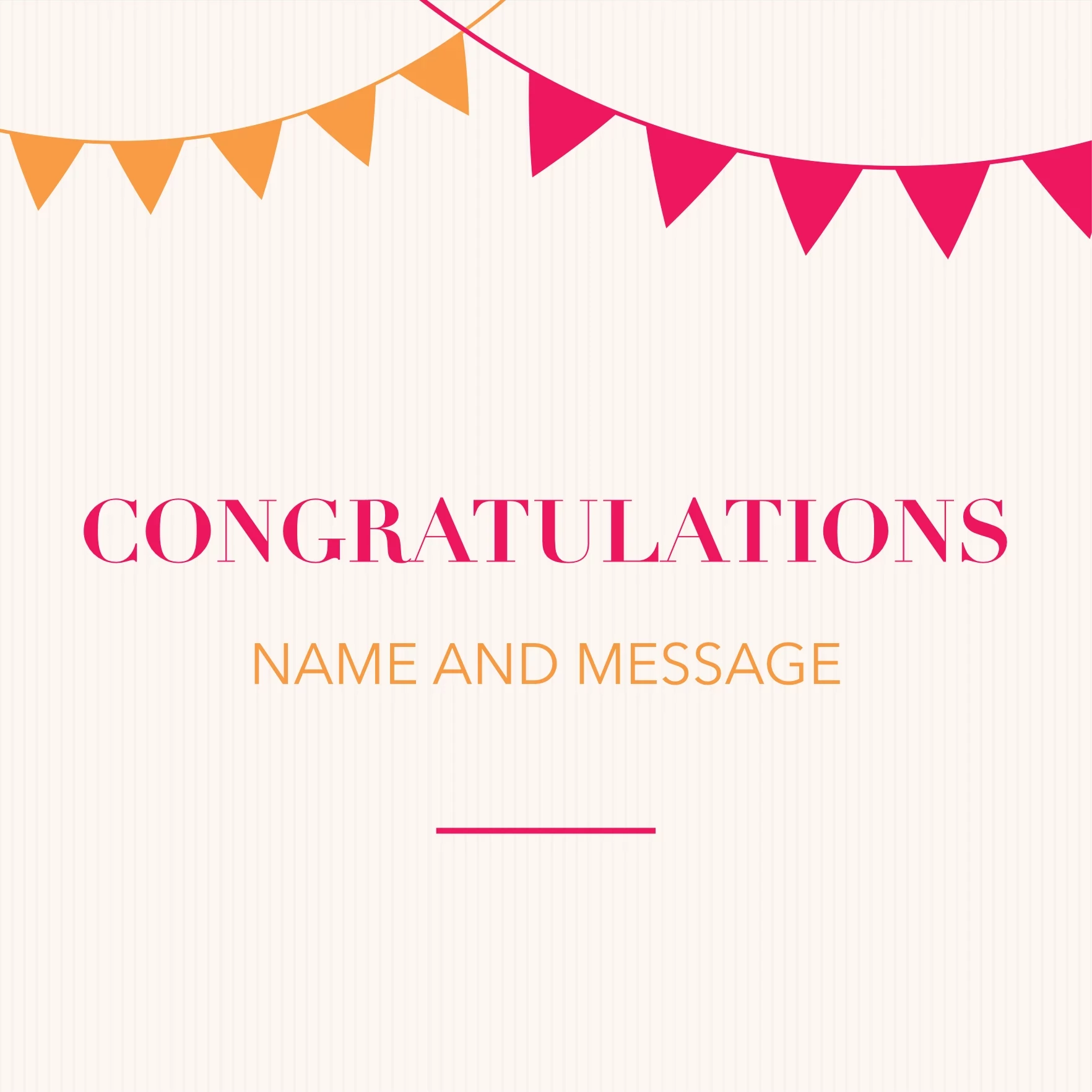 Garl and Congrats