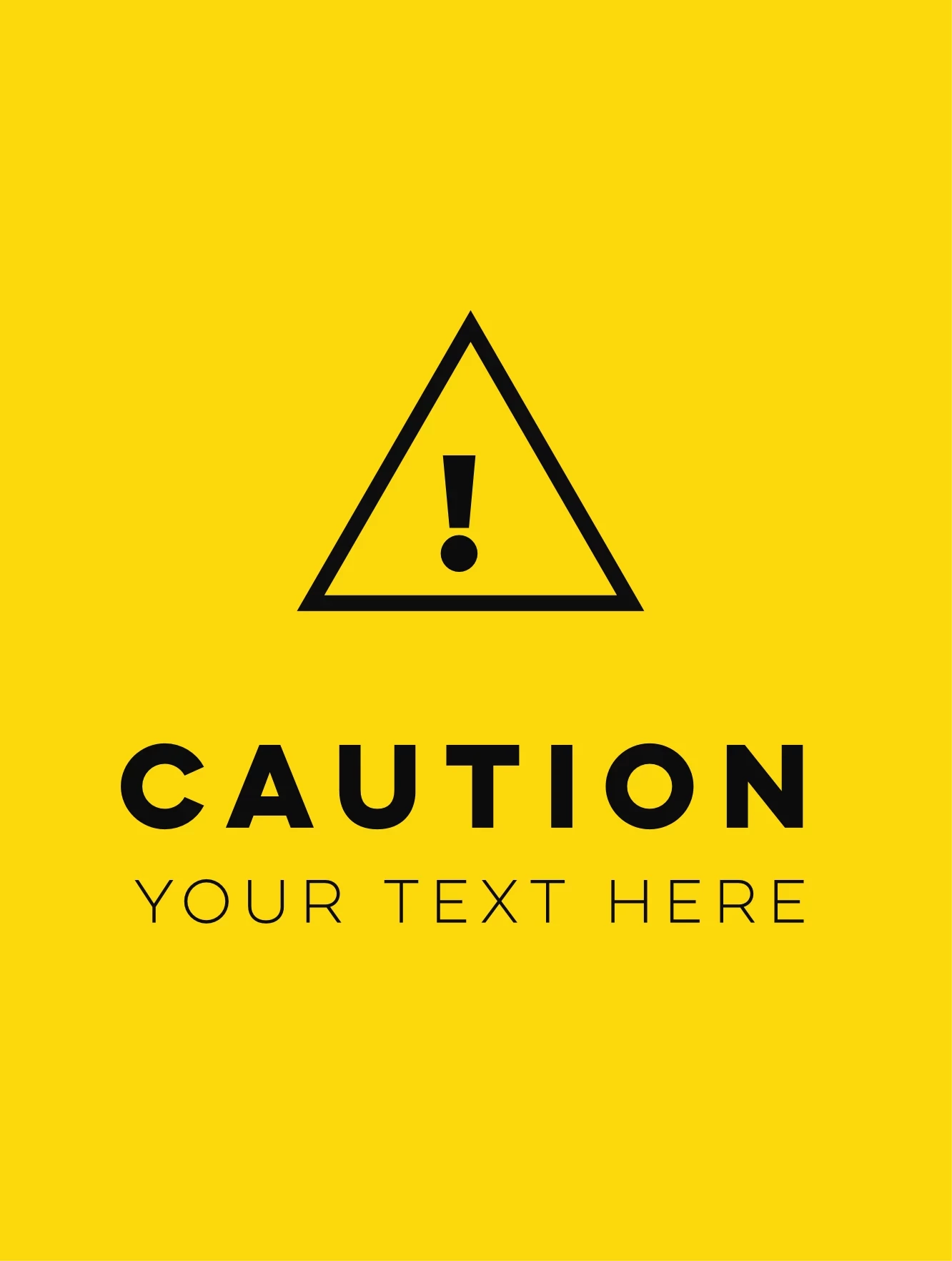 Caution