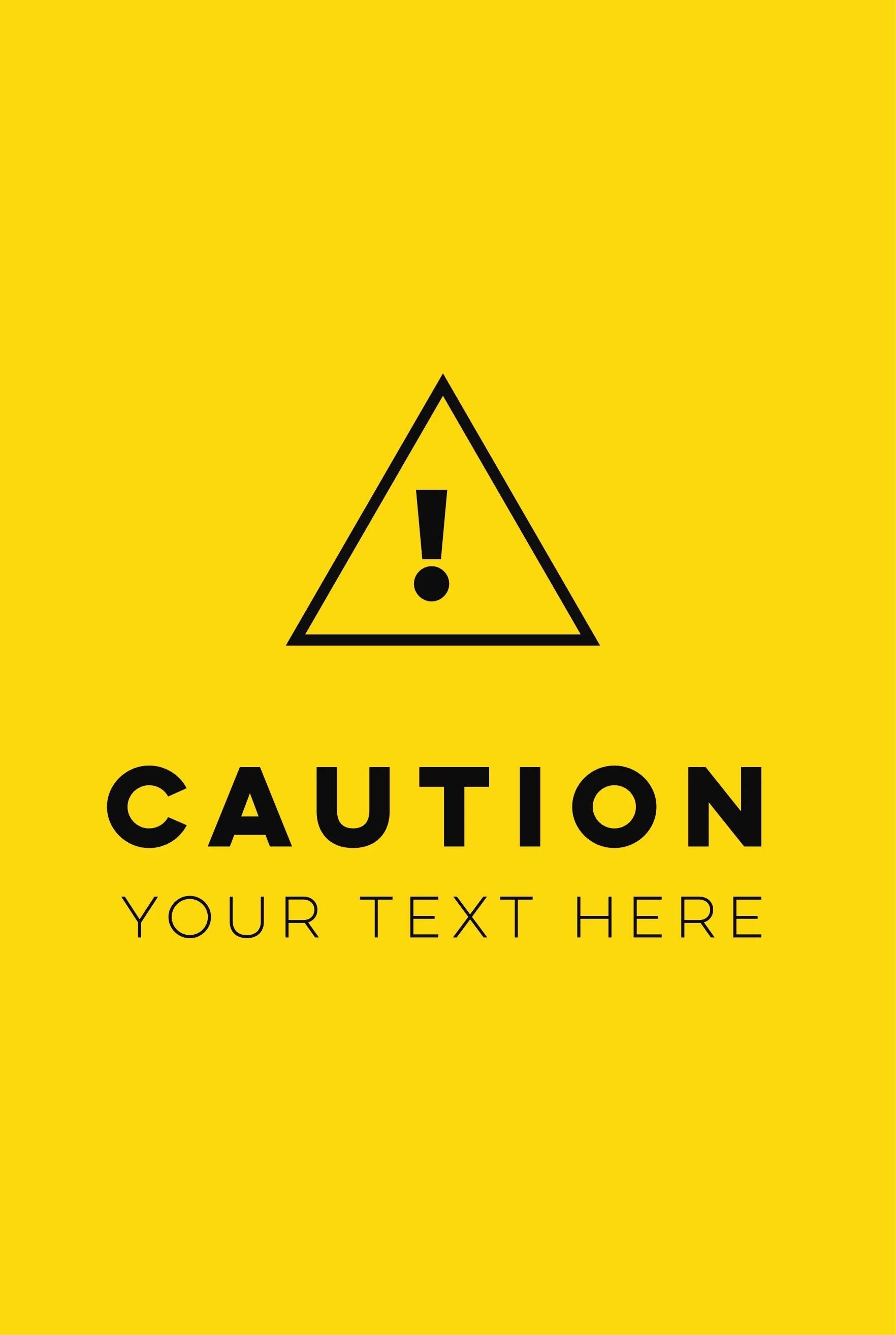Caution