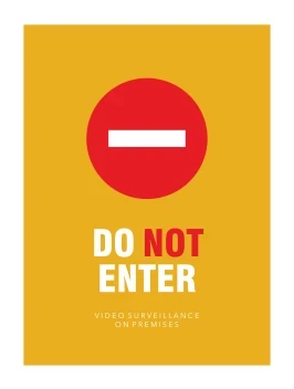 Do Not Enter