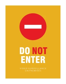 Do Not Enter