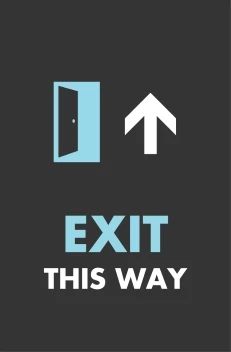 Exit Door Ahead