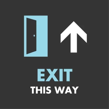 Exit Door Ahead