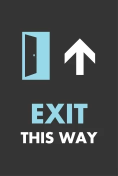 Exit Door Ahead