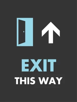 Exit Door Ahead