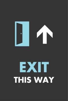 Exit Door Ahead