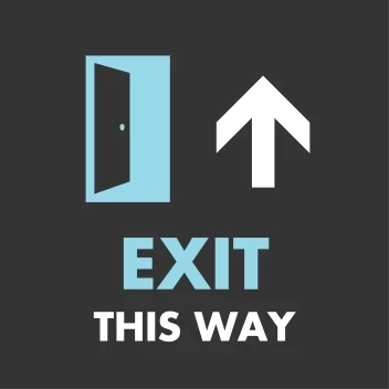 Exit Door Ahead