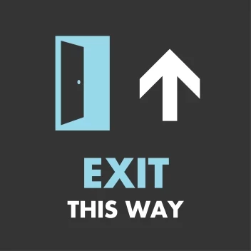 Exit Door Ahead