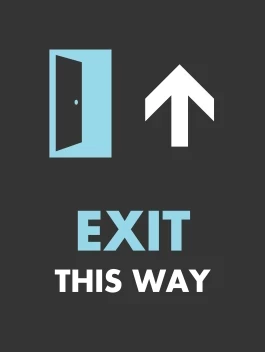 Exit Door Ahead