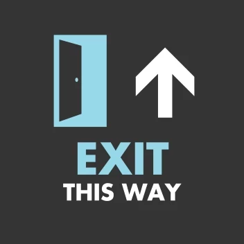 Exit Door Ahead