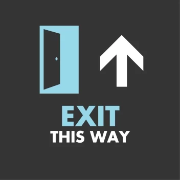Exit Door Ahead