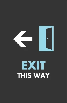 Exit Door Left