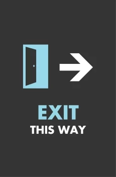 Exit Door Right
