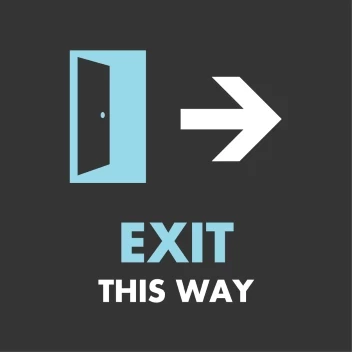 Exit Door Right