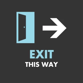 Exit Door Right
