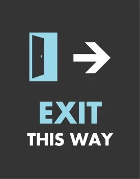 Exit Door Right