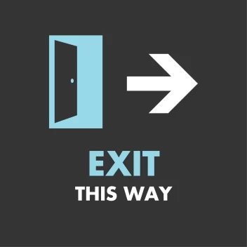 Exit Door Right