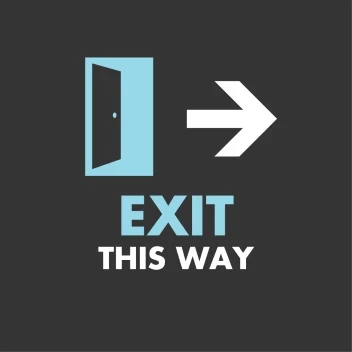 Exit Door Right