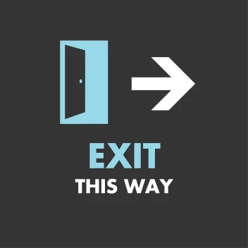 Exit Door Right