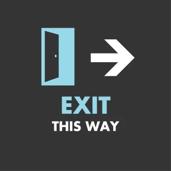 Exit Door Right