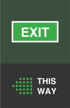 Exit Sign Left