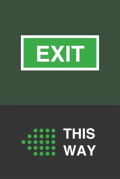 Exit Sign Left