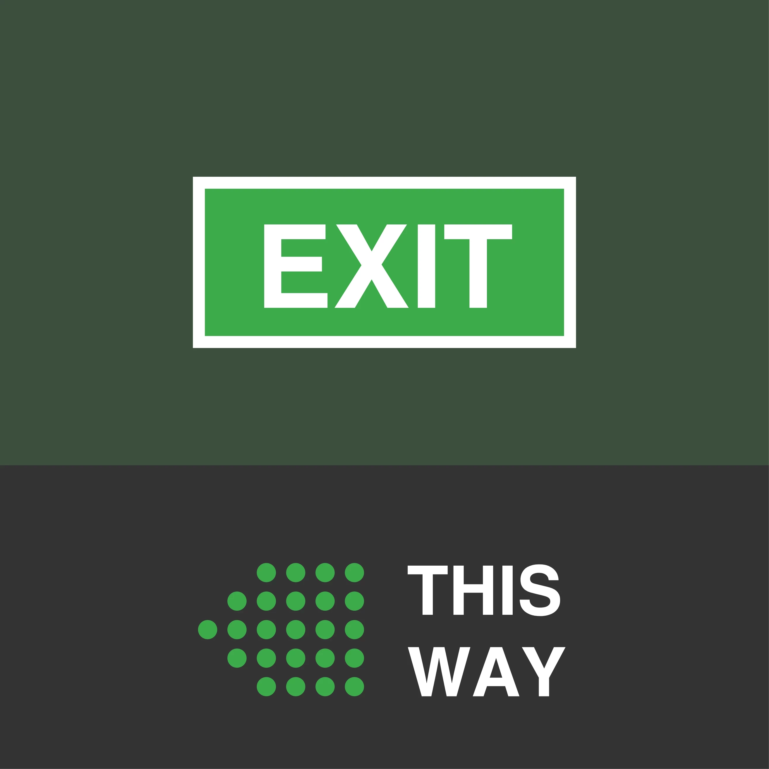 Exit Sign Left