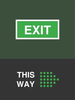 Exit Sign Right