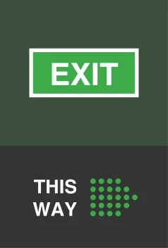 Exit Sign Right