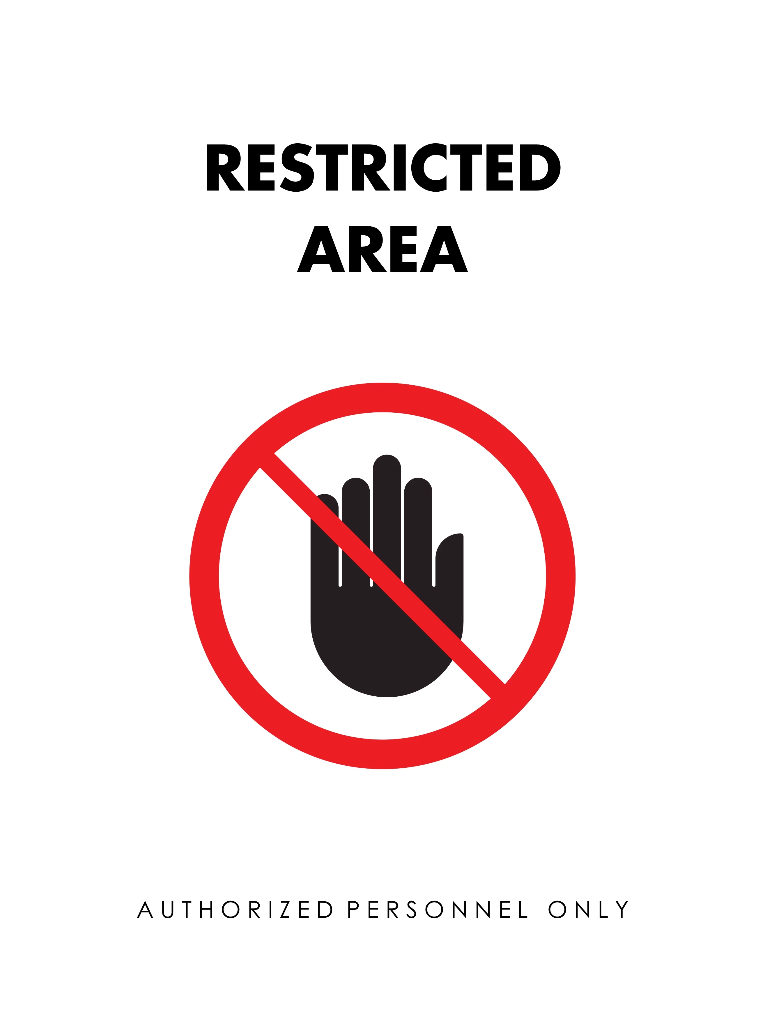 Restricted Area