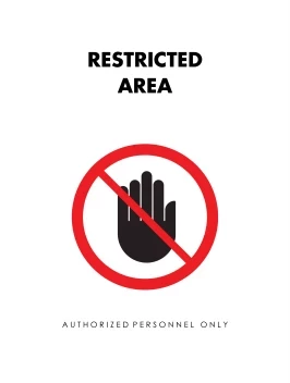 Restricted Area