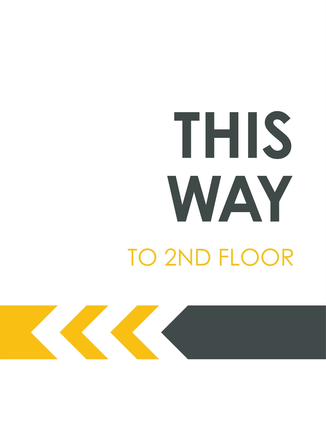 This Way Line Left