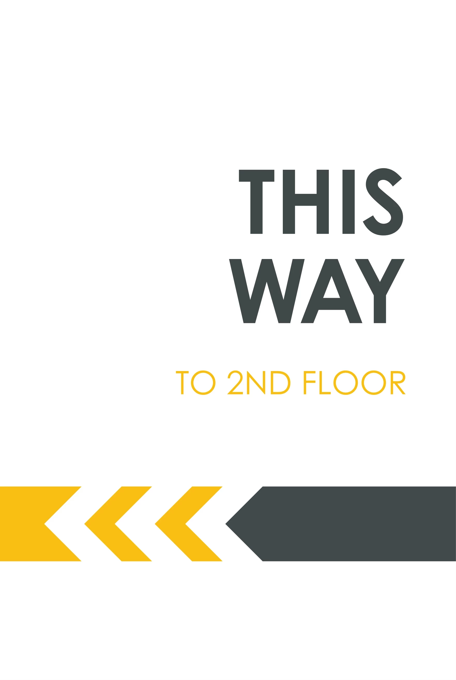 This Way Line Left