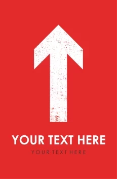 Your Text Arrow Ahead