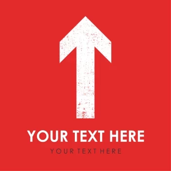 Your Text Arrow Ahead