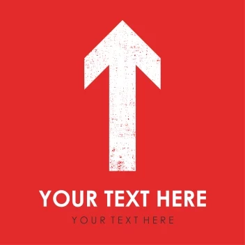 Your Text Arrow Ahead