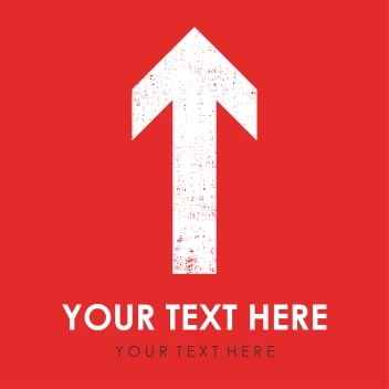 Your Text Arrow Ahead