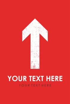 Your Text Arrow Ahead